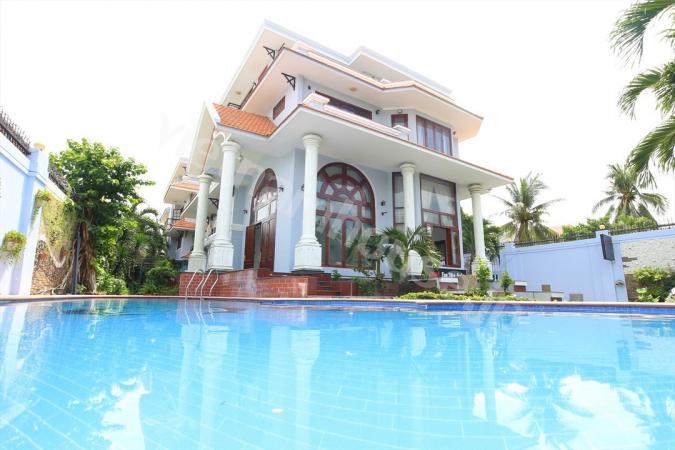 Beautiful villa with cool pool and green garden in Thao Dien, Dist 2.