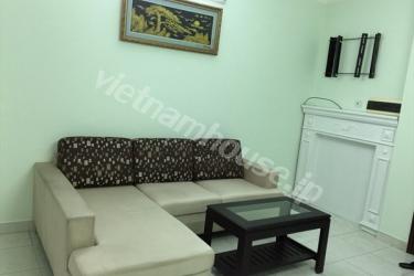 2 bedrooms apartment for rent with interior in white @ District 1