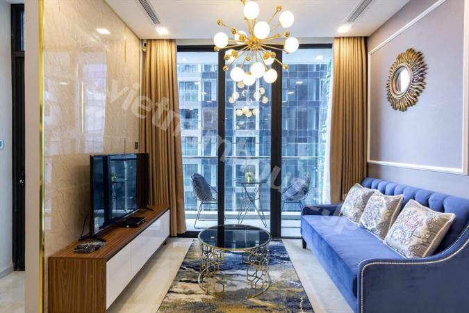 Ultra-stylish Vinhomes Golden River apartment with royal furniture