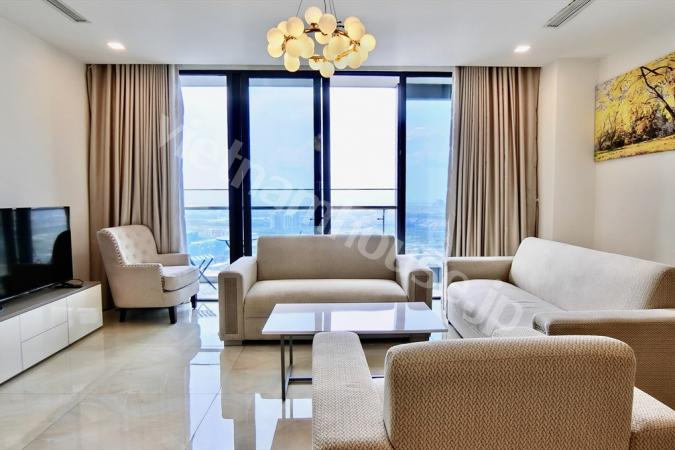 Fully serviced four-bedroom Vinhomes apartment