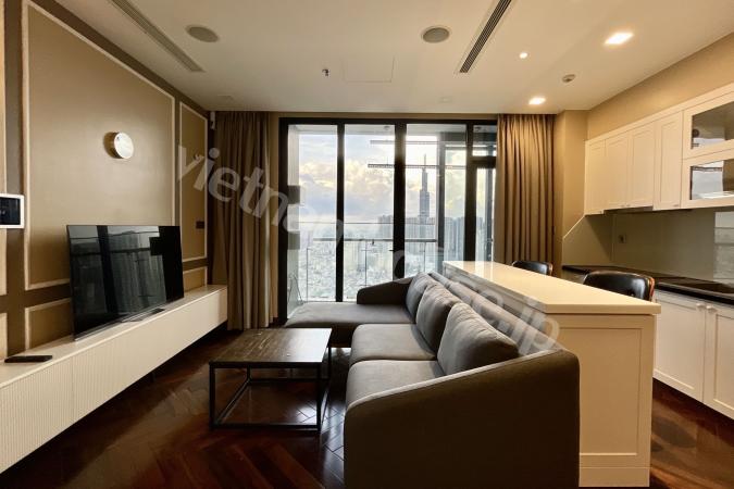 Elegant 2-bedroom apartment with classic charm at Vinhomes Golden River