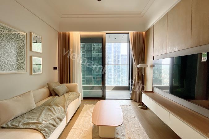 グランド・マリーナ・サイゴン：都会の鼓動と川の静寂を愉しむ、温もりの2LDK