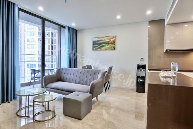 Modern two-bedroom apartment  at district 2 
