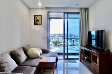 Sunwah Pearl: A one-bedroom apartment with cozy atmosphere.