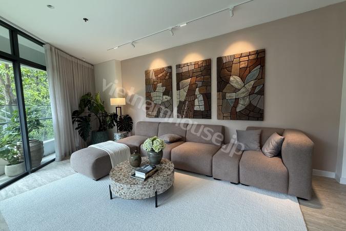 A bespoke 3-bedroom aesthetic masterpiece with tranquil green views at City Garden