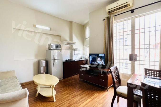 A Wonderful Service Apartment In Dist 1 (green view)