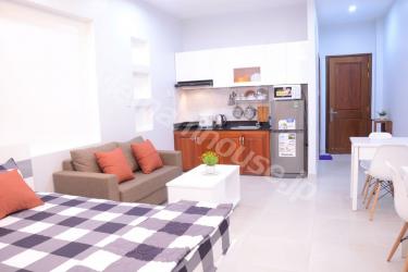 Nice and new service apartment near Ben Thanh Market with affordable price