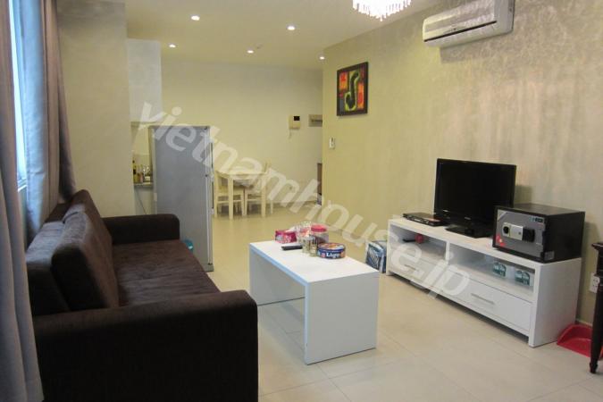 High floor serviced apartment for rent in foreigner area