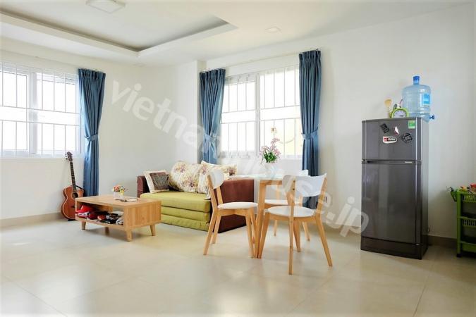 Private serviced apartment in quiet alley of District 1