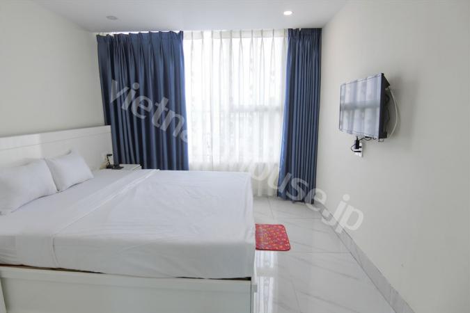 Very convenient location of District-1 serviced apartment