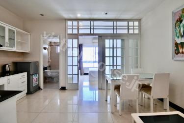 Clean white serviced apartment near Japanese area