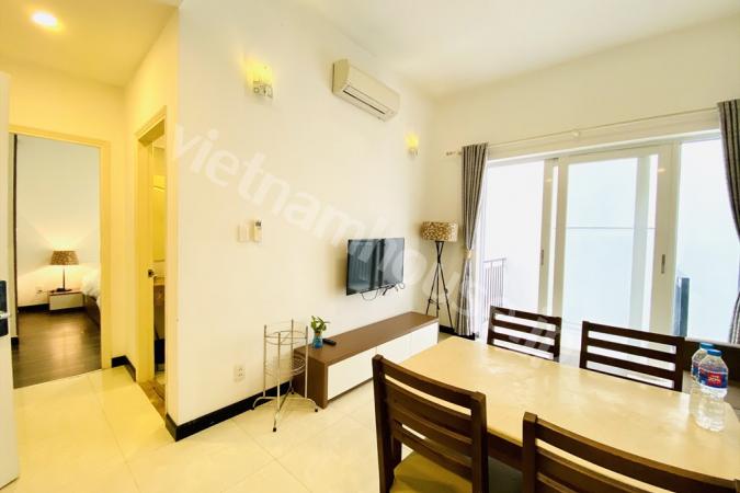 Nice service apartment with kitchen in Thao Dien