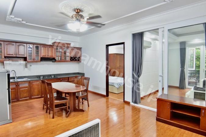 Service apartment with a large kitchen in Thao Dien, District 2