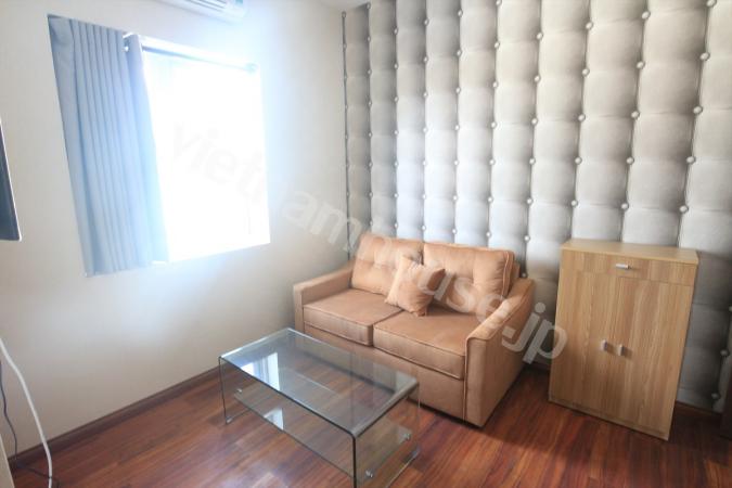 New high class wooden furniture one bedroom apartment in District 2