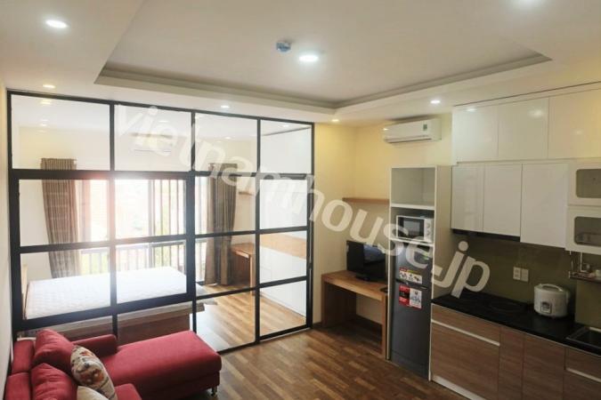 High quality furniture in the serviced apartment in Thao Dien, District 2