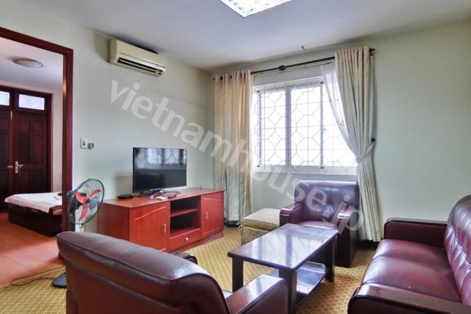 Classical widely 2 bedrooms serviced apartment at Thao Dien village