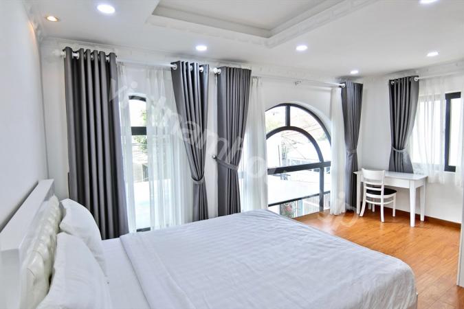 寝室のアーチ状の窓が可愛いお部屋 ベトナムハウス ホーチミン最大級の賃貸 不動産物件情報