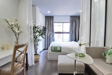 Fabulous and charming green view in serviced apartment District 3