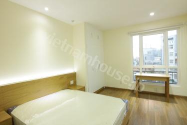 Open space in service apartment in Binh Thanh.
