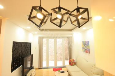 Cool and clean with sunlight yard at apartment in Binh Thanh District.