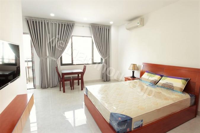 One of the newly serviced apartment in District Binh Thanh