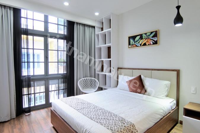 The serviced apartment is convinient and creative design
