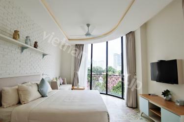 Two bedroom one bathroom apartment with fantastic balcony