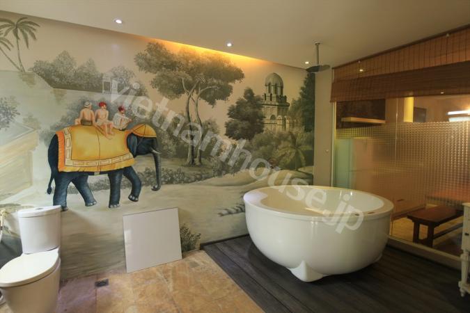 Relax in hot water with beautiful bathtub, Phu Nhuan Dist (place in saigon - 70% commission)