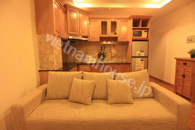 Warm apartment with nice furniture in District 5.