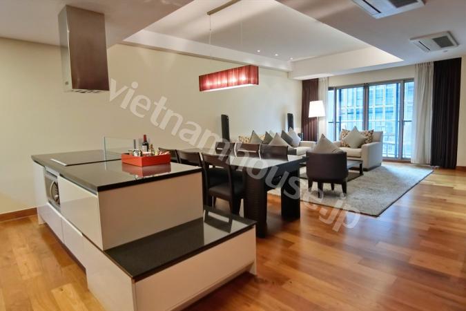 Luxury two-bedroom serviced apartment at CBD